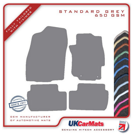 Mitsubishi Evo 10 SST Automatic 2007-2016 Grey Tailored Carpet Car Mats HITECH