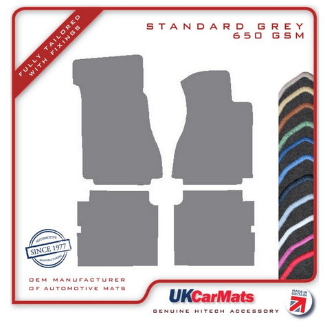 Mercedes E Class (W114 / W115) 1968-1976 Grey Tailored Carpet Car Mats HITECH