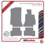 Mercedes C Class (W205)  Saloon / Estate 2015-2021 Grey Tailored Carpet Car Mats HITECH