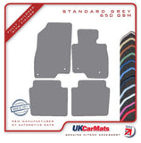 Mazda 6 Saloon 2013 onwards Grey Tailored Carpet Car Mats HITECH