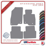 Mazda 3 2013-2018 Grey Tailored Carpet Car Mats HITECH