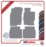 Mazda 6 2008-2012 Grey Tailored Carpet Car Mats HITECH