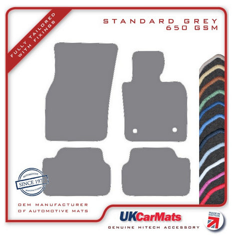 Mini Mk3 Hatchback 5dr F55 2014-2024 Grey Tailored Carpet Car Mats HITECH