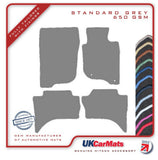 Mitsubishi L200 BARBARIAN 2015 onwards Grey Tailored Carpet Car Mats HITECH