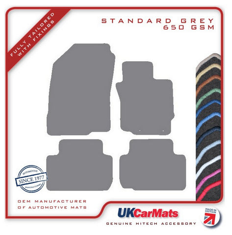 Mitsubishi Eclipse Cross Manual 2017 onwards Grey Tailored Carpet Car Mats HITECH