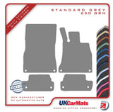 Mercedes S Class (C217) Coupe 2014 onwards Grey Tailored Carpet Car Mats HITECH