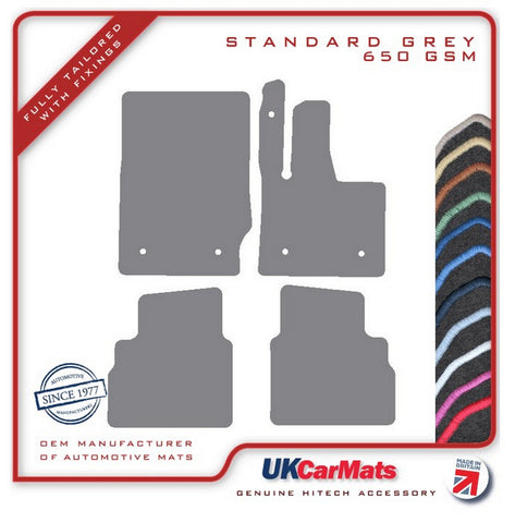 Mercedes G Class (W463) 2018 onwards Grey Tailored Carpet Car Mats HITECH