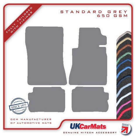 Mercedes S Class (W126) Coupe 1982-1992 Grey Tailored Carpet Car Mats HITECH
