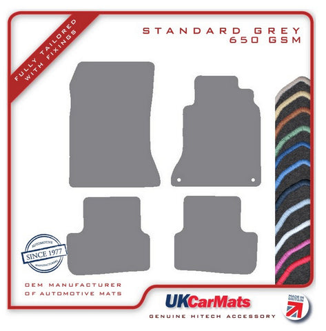 Mercedes B Class (W246) 2011-2018 Grey Tailored Carpet Car Mats HITECH