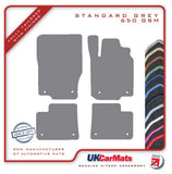 Mercedes GLE Class (W166) 2012-2019 Grey Tailored Carpet Car Mats HITECH