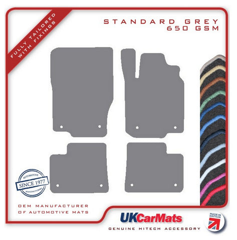 Mercedes GLE Class (W166) 2012-2019 Grey Tailored Carpet Car Mats HITECH