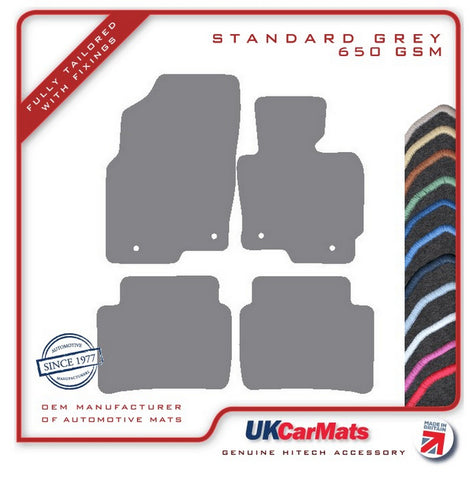 Mazda CX-5 2017 onwards Grey Tailored Carpet Car Mats HITECH