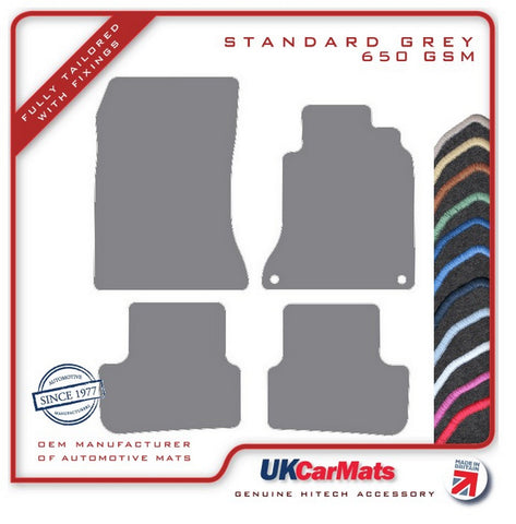 Mercedes GLA Class (W156) 2014-2019 Grey Tailored Carpet Car Mats HITECH