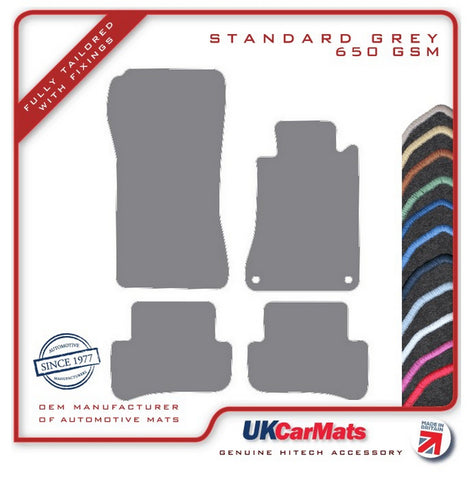 Mercedes CLC Class (CL203) 2008-2011 Grey Tailored Carpet Car Mats HITECH