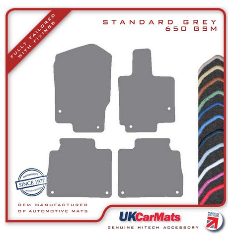 Mercedes GLE Class (W167) 2019 onwards Grey Tailored Carpet Car Mats HITECH