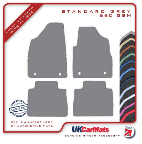 MG HS 2019-2024 Grey Tailored Carpet Car Mats HITECH