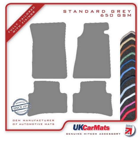 Mercedes C Class (W202) C 36 Amg 1995-1997 Grey Tailored Carpet Car Mats HITECH