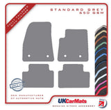 MG 5 EV 2020 onwards Grey Tailored Carpet Car Mats HITECH