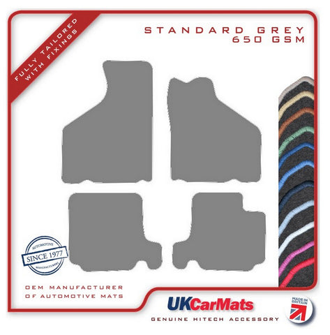 Mini Classic (Mpi) With Airbag 1997-2001 Grey Tailored Carpet Car Mats HITECH