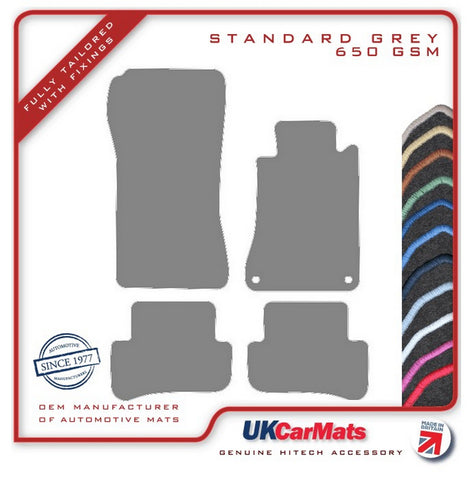 Mercedes C Class CL203 Sportcoupe 2000-2008 Grey Tailored Carpet Car Mats HITECH