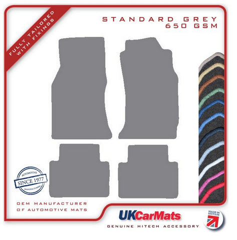 Nissan 300ZX 1986-1989 Grey Tailored Carpet Car Mats HITECH