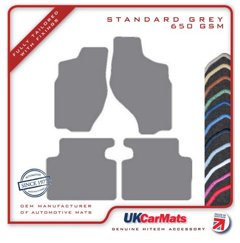 Nissan Terrano 1993-1998 Grey Tailored Carpet Car Mats HITECH