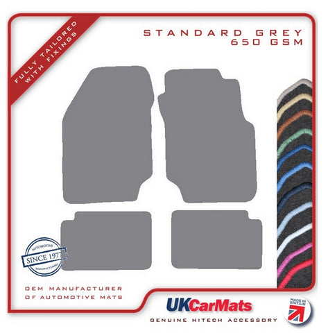 Nissan Sunny 3dr 1991-1995 Grey Tailored Carpet Car Mats HITECH