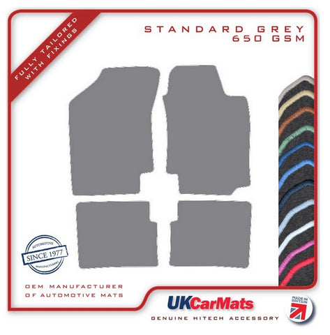 Nissan Sunny 5dr 1989-1989 Grey Tailored Carpet Car Mats HITECH