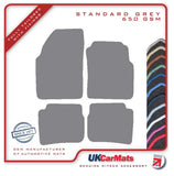 Nissan Primera 1996-2001 Grey Tailored Carpet Car Mats HITECH