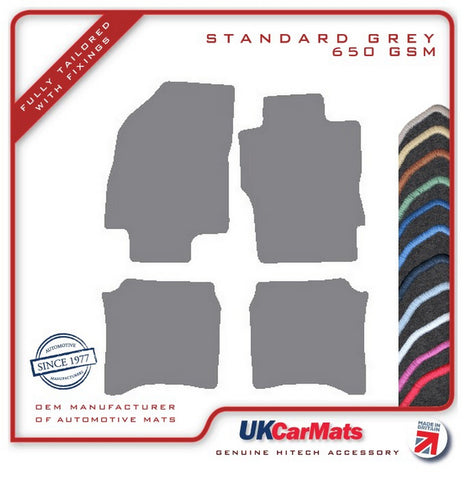 Nissan Primera 2002-2008 Grey Tailored Carpet Car Mats HITECH