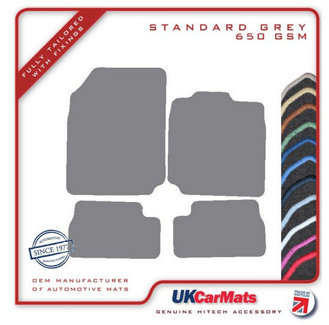 Nissan Micra Mk3 2002-2008 Grey Tailored Carpet Car Mats HITECH
