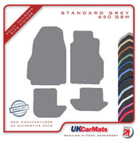 Nissan GT-R R35 (Skyline) 2009 onwards Grey Tailored Carpet Car Mats HITECH