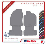 Nissan Qashqai 2006-2013 Grey Tailored Carpet Car Mats HITECH