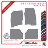 Nissan Navara 2005-2010 Grey Tailored Carpet Car Mats HITECH