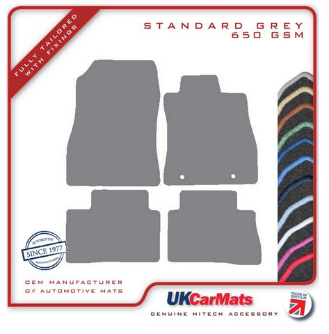 Nissan Juke 2010-2019 Grey Tailored Carpet Car Mats HITECH