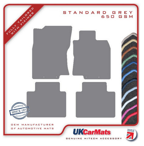 Nissan X-Trail 2014-2022 Grey Tailored Carpet Car Mats HITECH