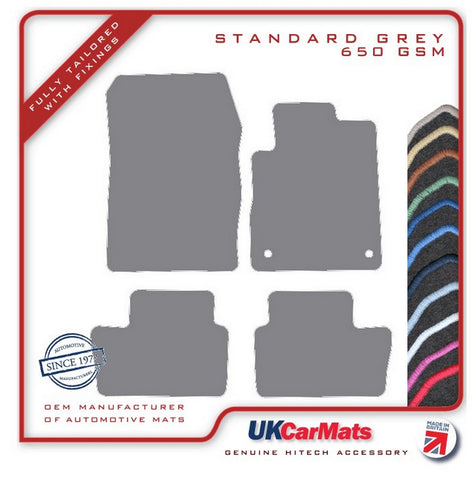 Nissan Juke 2019 onwards Grey Tailored Carpet Car Mats HITECH