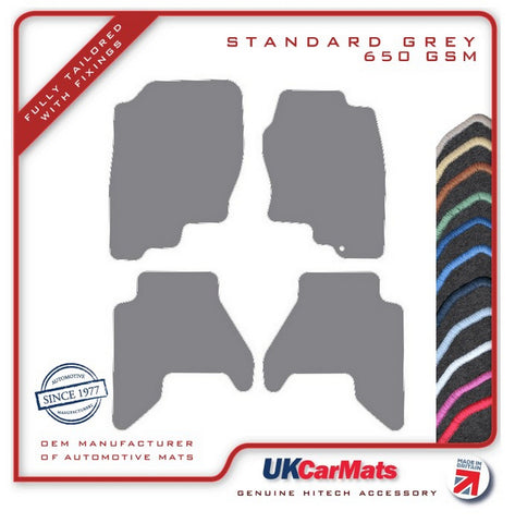 Nissan Pathfinder R51 5 Seater 2005-2012 Grey Tailored Carpet Car Mats HITECH