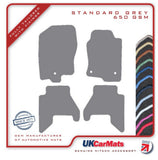 Nissan Pathfinder R52 5 Seater 2012-2021 Grey Tailored Carpet Car Mats HITECH