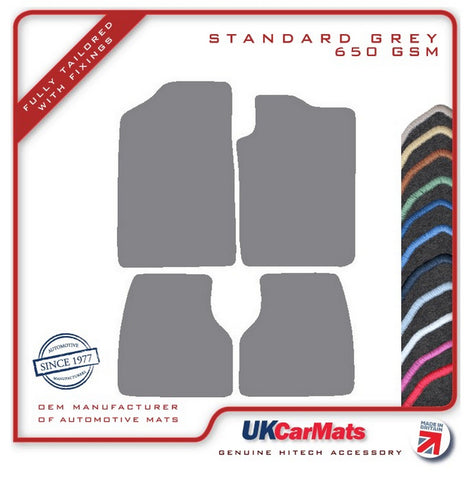 Peugeot 405 1988-1995 Grey Tailored Carpet Car Mats HITECH