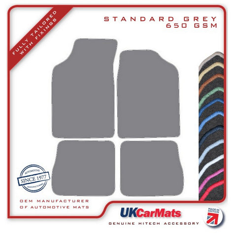 Peugeot 106 1991-1999 Grey Tailored Carpet Car Mats HITECH