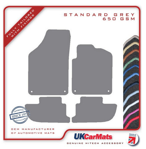 Peugeot RCZ 2010-2015 Grey Tailored Carpet Car Mats HITECH