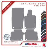 Porsche Panamera (970) SWB 2009-2016 Grey Tailored Carpet Car Mats HITECH