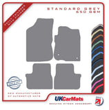 Peugeot 208 2012-2019 Grey Tailored Carpet Car Mats HITECH