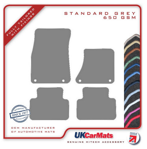 Porsche Macan 2014 onwards Grey Tailored Carpet Car Mats HITECH