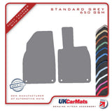 Porsche 718 Boxster (982) 2016 onwards Grey Tailored Carpet Car Mats HITECH