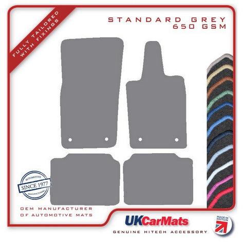 Porsche Panamera (971) 2017 onwards Grey Tailored Carpet Car Mats HITECH