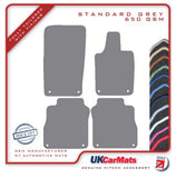 Porsche Panamera (970) LWB 2009-2016 Grey Tailored Carpet Car Mats HITECH