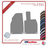 Porsche Cayman (981) 2012-2016 Grey Tailored Carpet Car Mats HITECH
