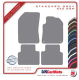 Peugeot 308SW Estate / Stationwagon 2013-2021 Grey Tailored Carpet Car Mats HITECH